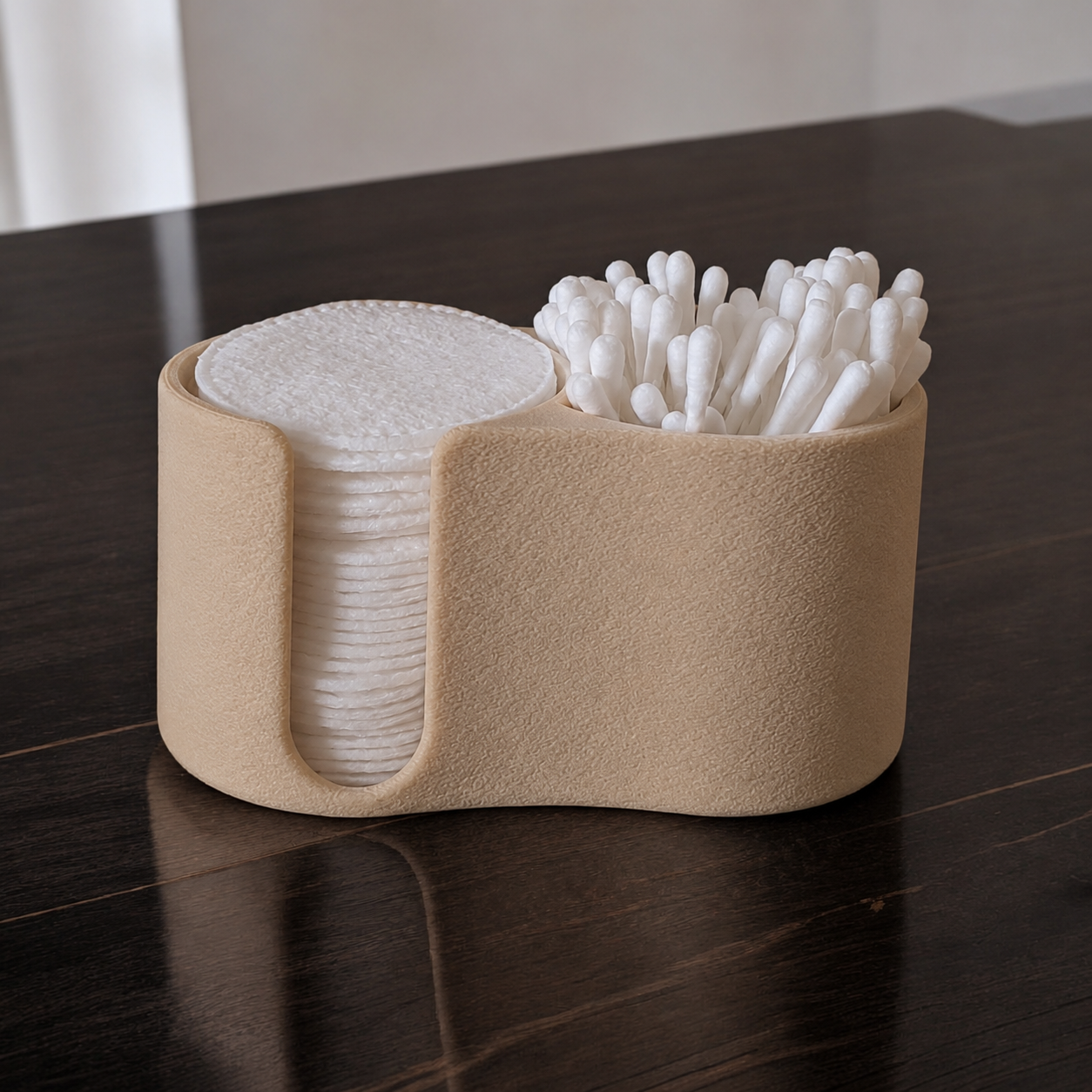 Cotton Pad & Cotton Swab Organizer
