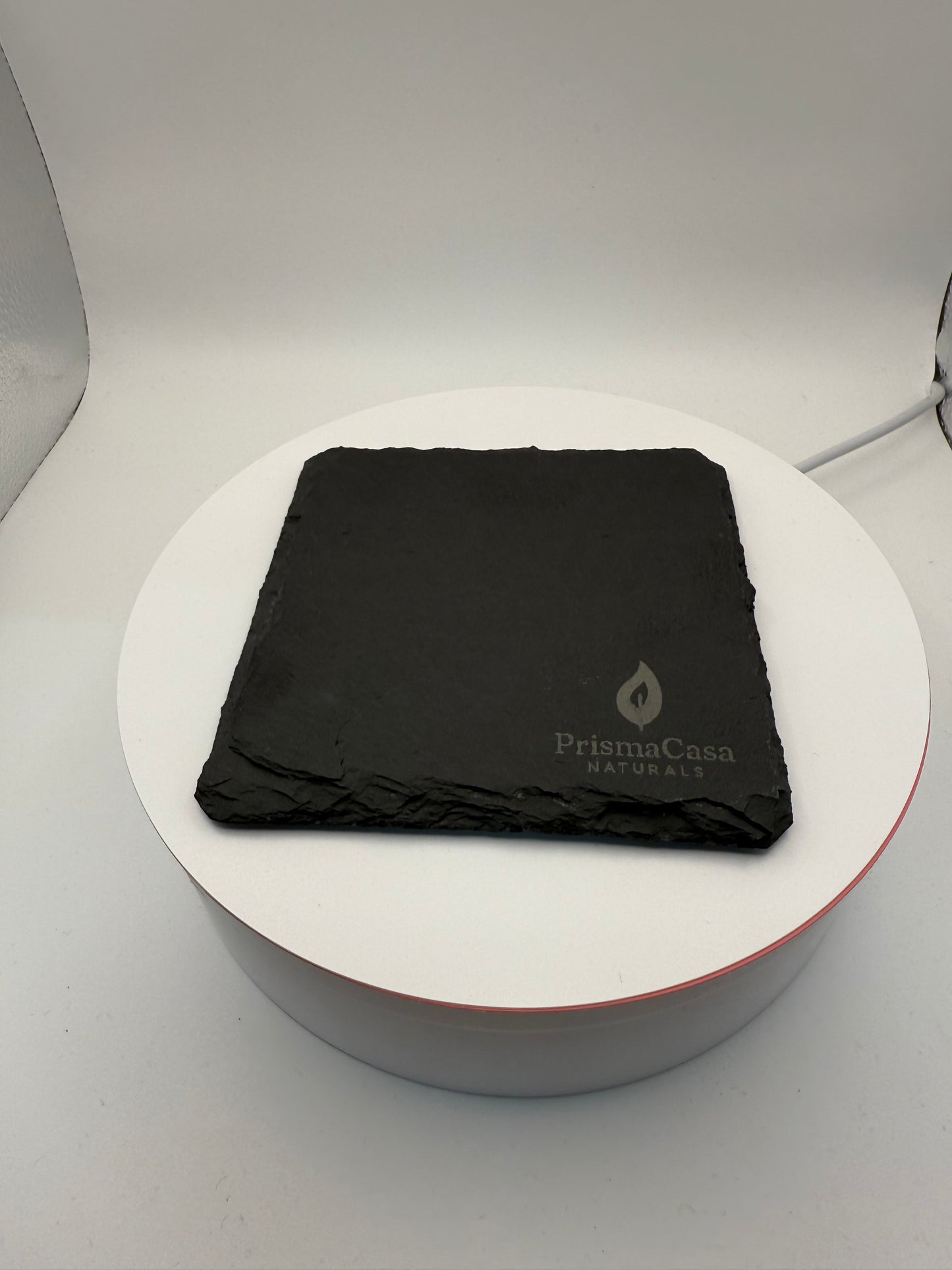 Slate Candle Coaster – Protective & Decorative