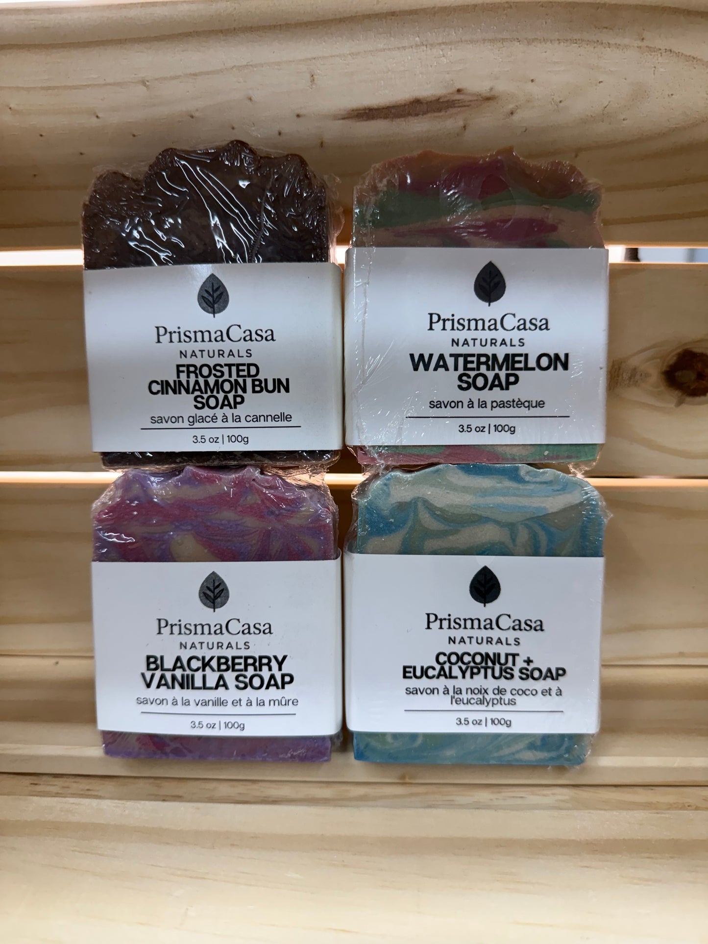 Savons artisanaux - Coffret découverte (4 savons)