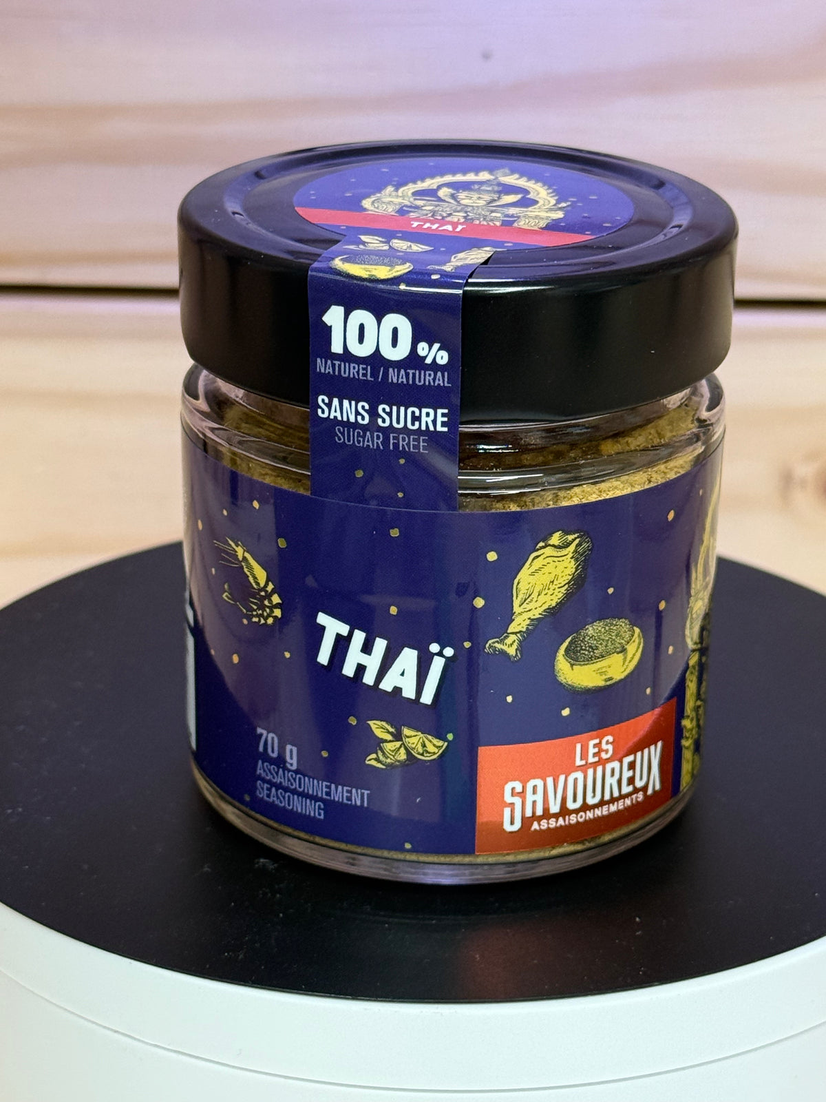 Les Savoureux Thai seasoning 70 g, additional view