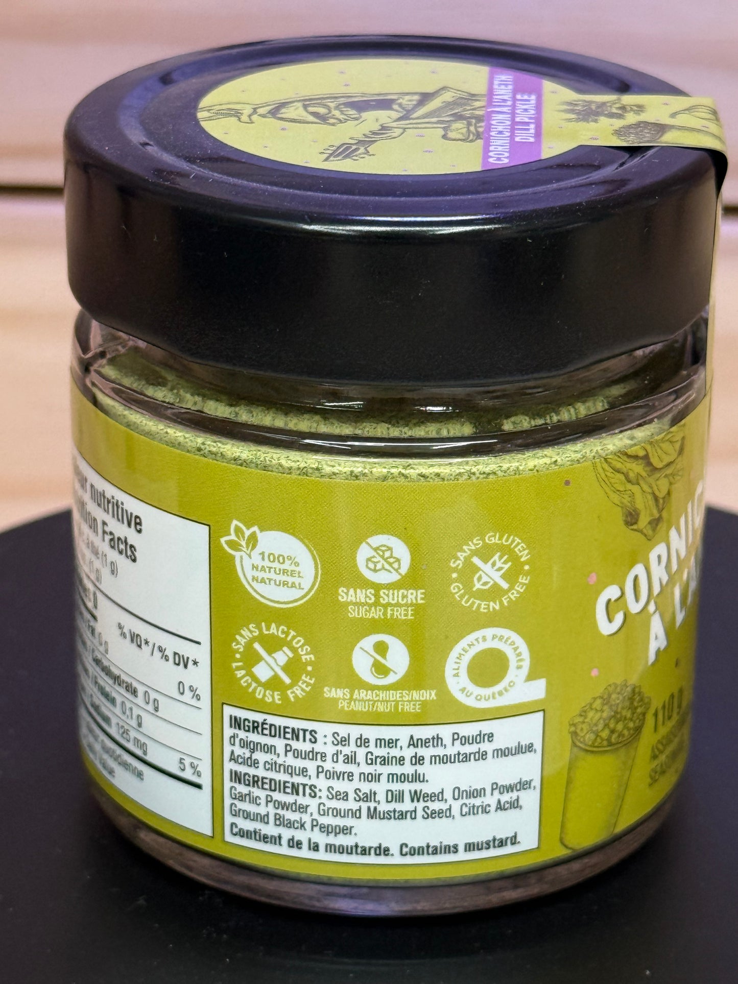 Les Savoureux - Assaisonnement Aneth et Cornichon - 110 g