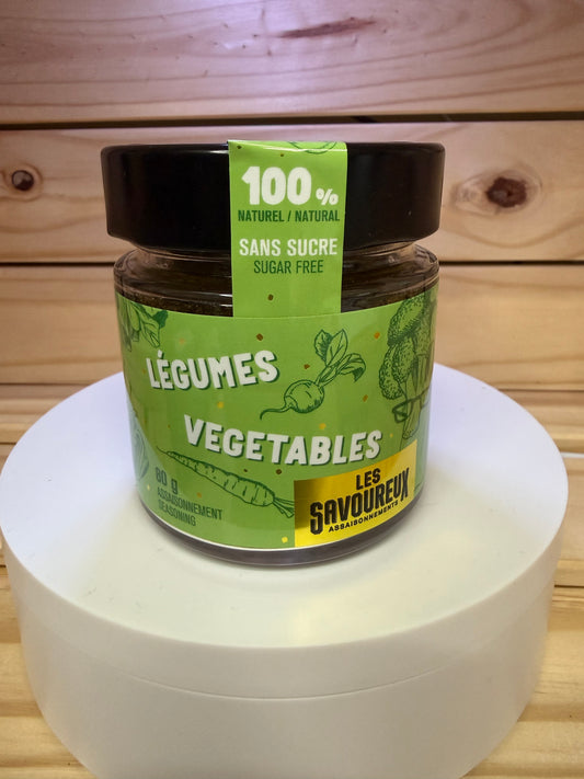Les Savoureux - Assaisonnement pour légumes - 80g