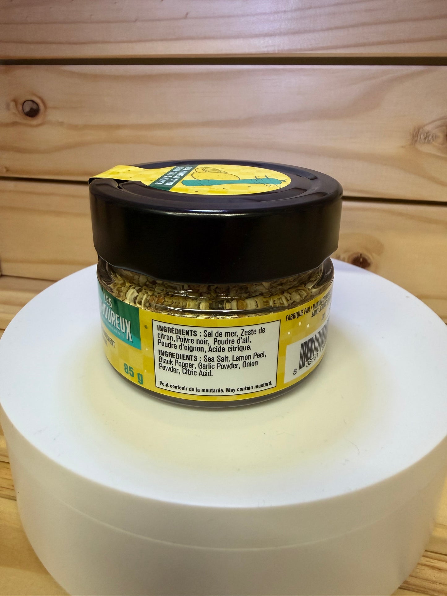 Les Savoureux - Lemon Salt & Pepper - 85g