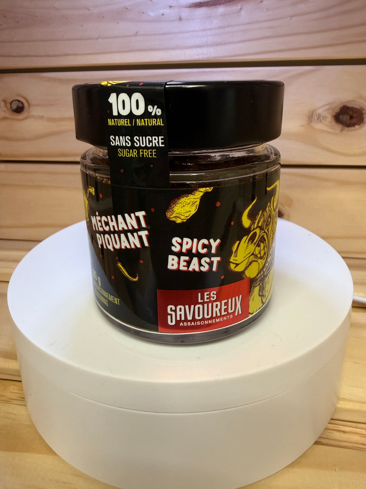 Les Savoureux Spicy Beast seasoning (Bête épicée) 85 g, additional view