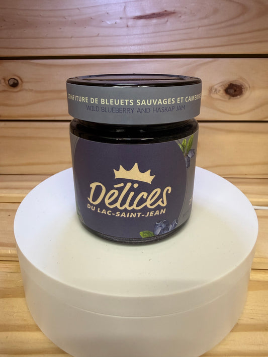 Délices du Lac-Saint-Jean - Confiture de bleuets sauvages et de camerises