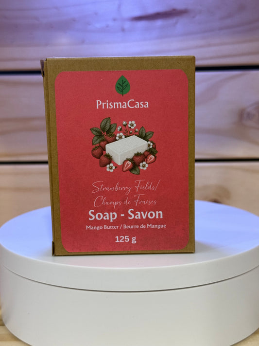 Pain de Savon - Fraises des Bois - (125g)