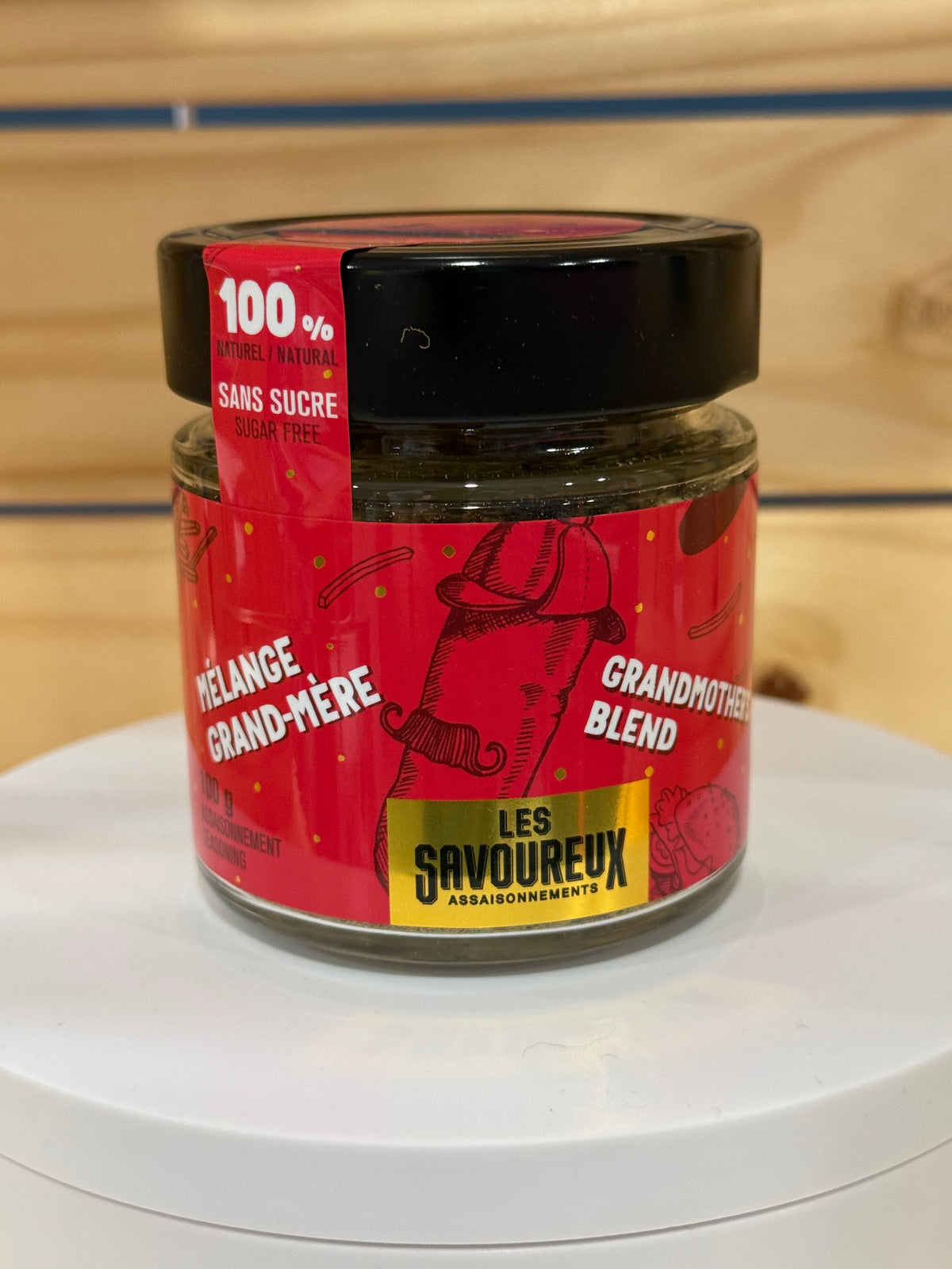 Les Savoureux Grandmother's Blend seasoning 100 g, additional view