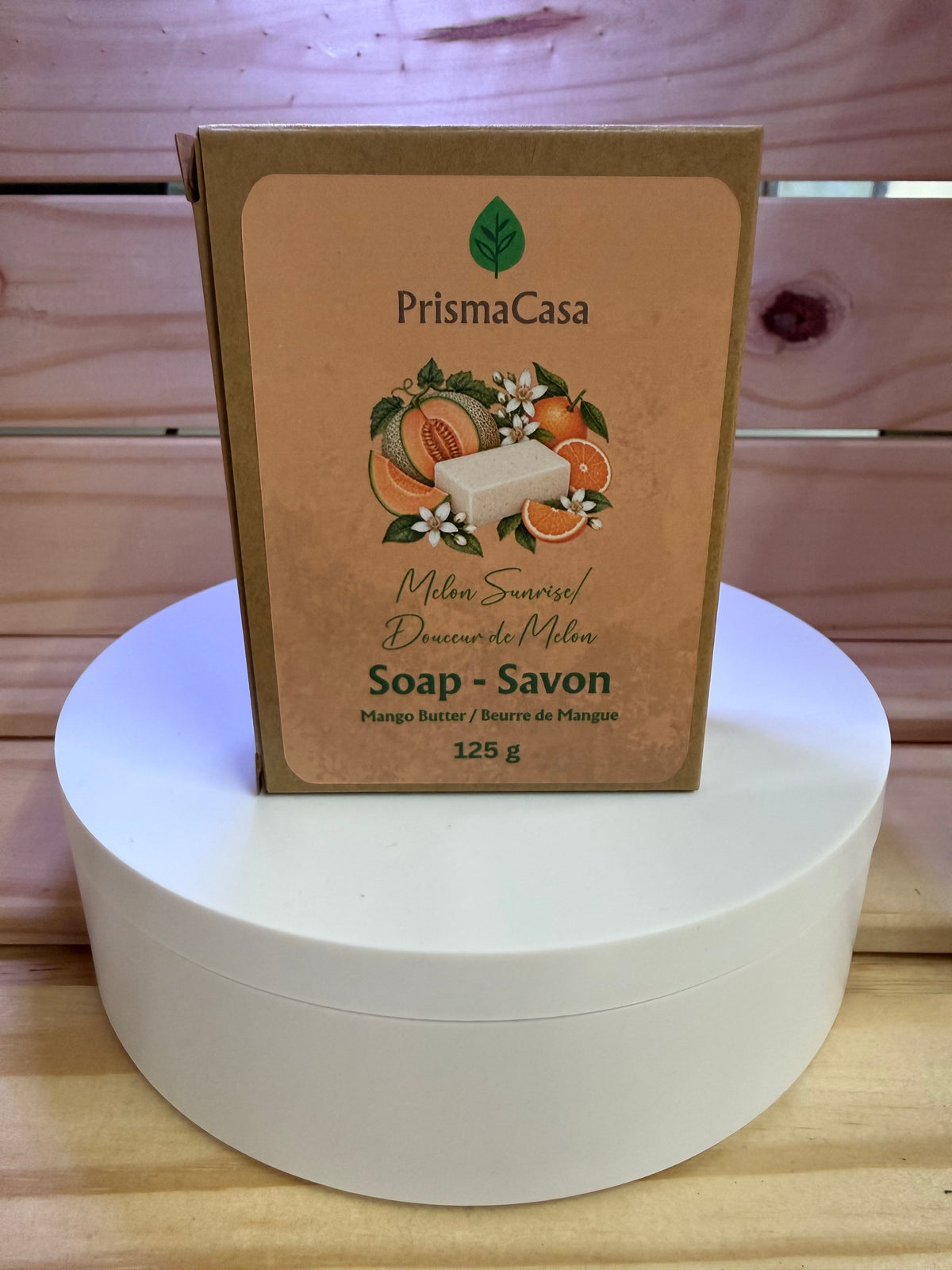 Bar of soap - Melon Sunrise - (125g)