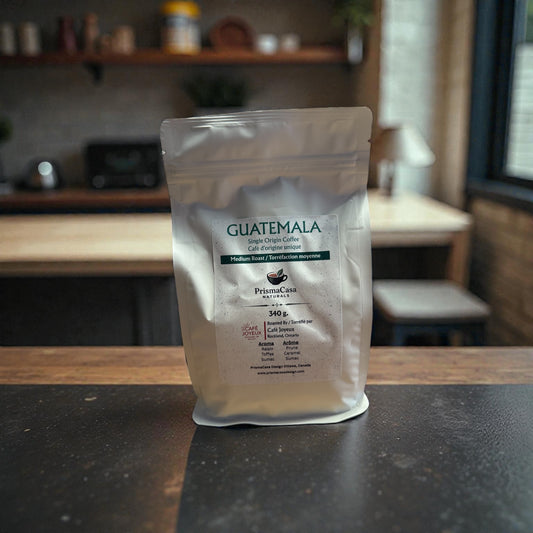 Guatemala single origin medium roast coffee bag, 340g