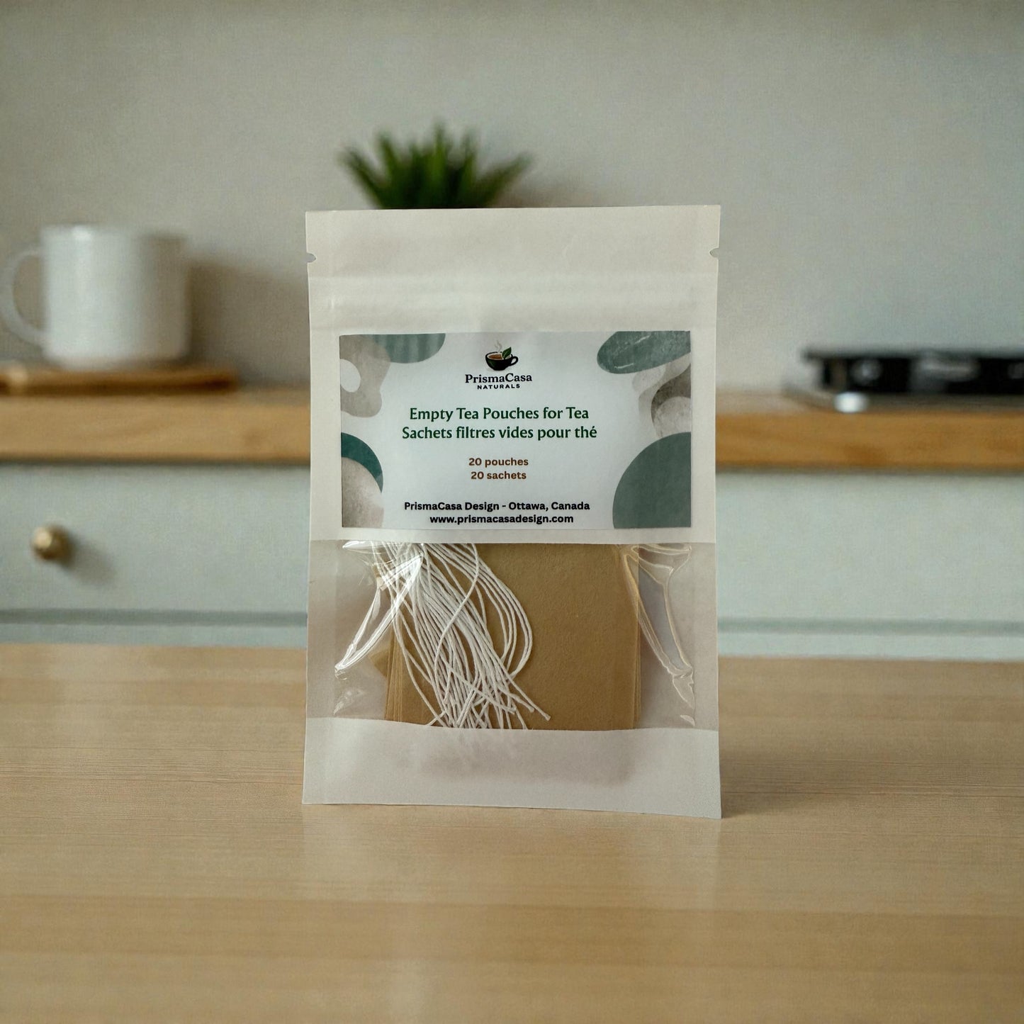 Sachets de thé vides (paquet de 20)