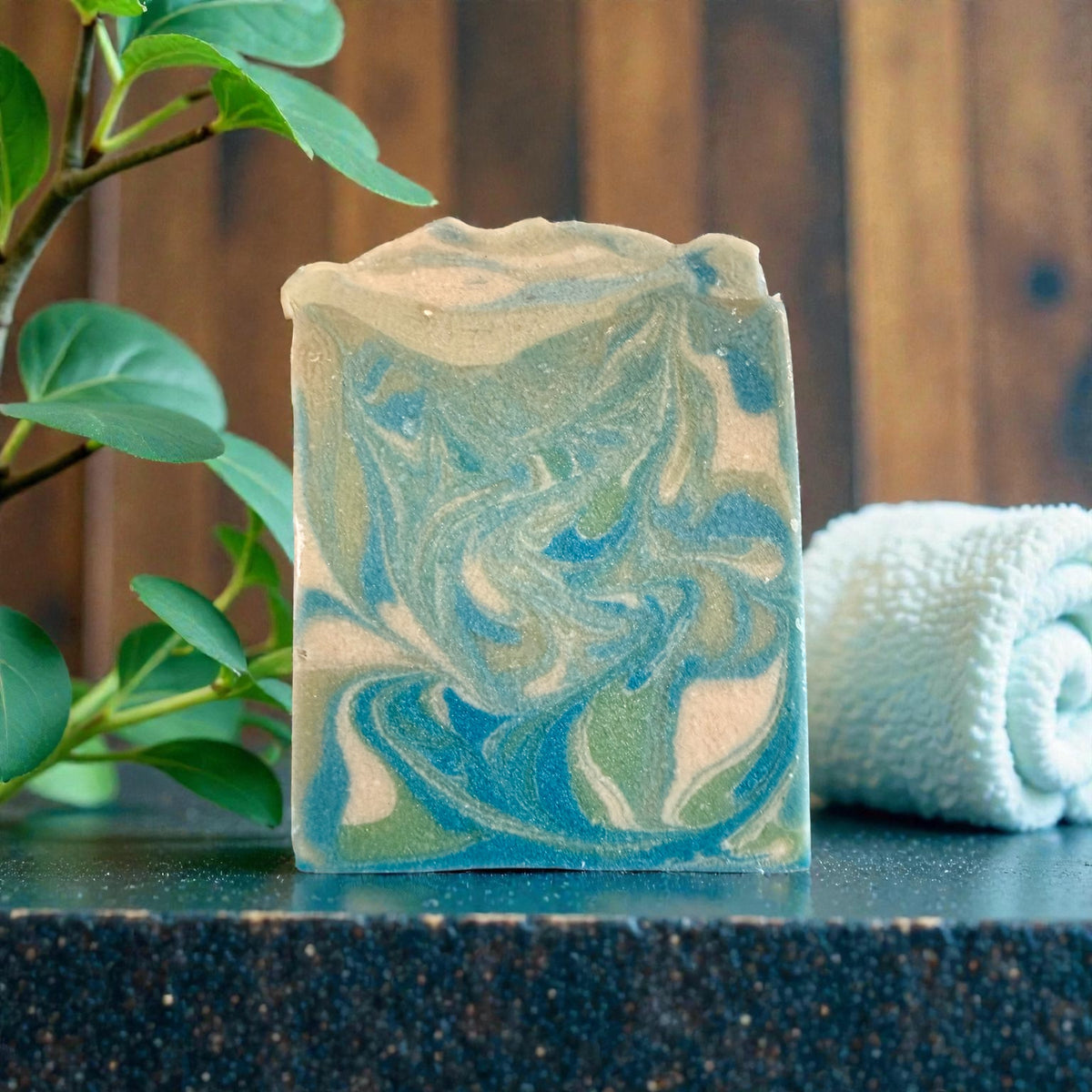 Artisanal handmade soap bars 100 g, additional view