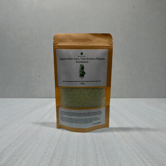 Sels de bain Epsom à l'eucalyptus