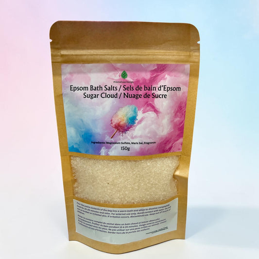 Sels de bain Epsom Nuage de Sucre