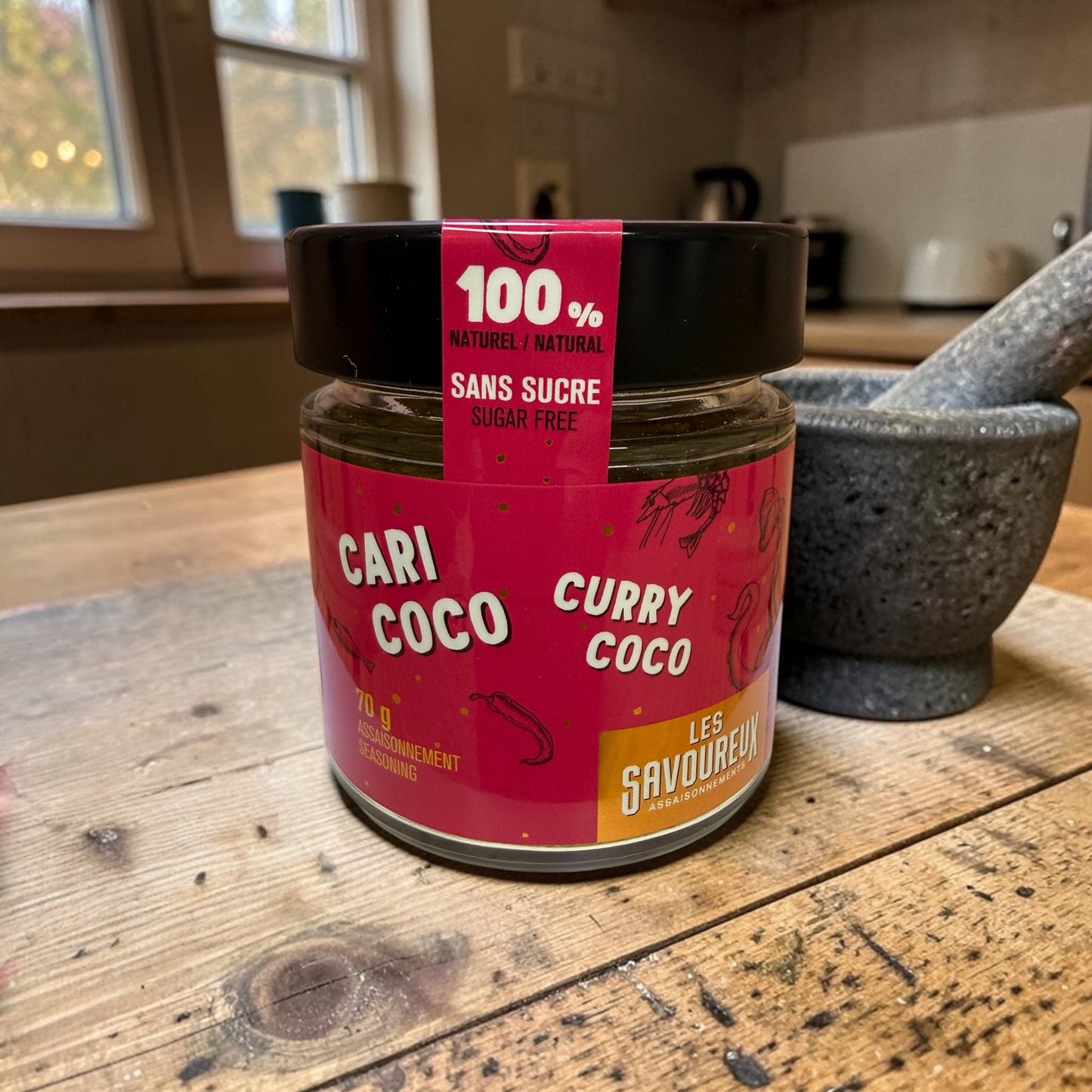 Les Savoureux - Curry Coco - 70g