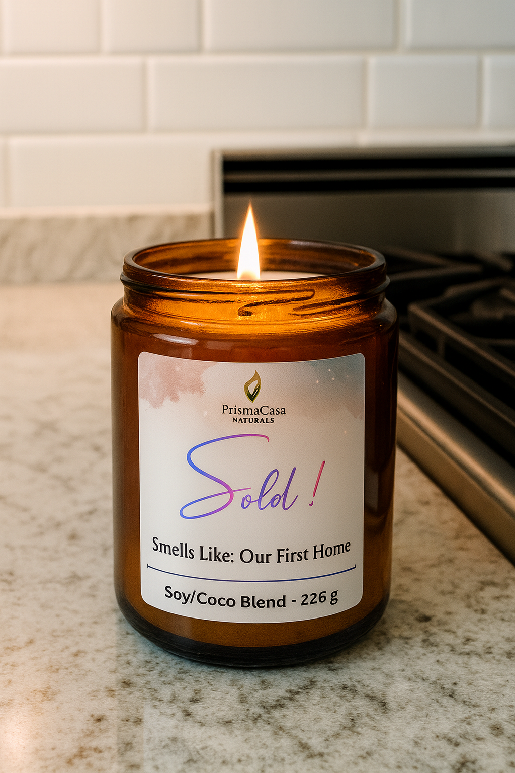 Smells like: Mystery Scent Candle 226 g | Soy & Coco Blend | Limited Fun Edition
