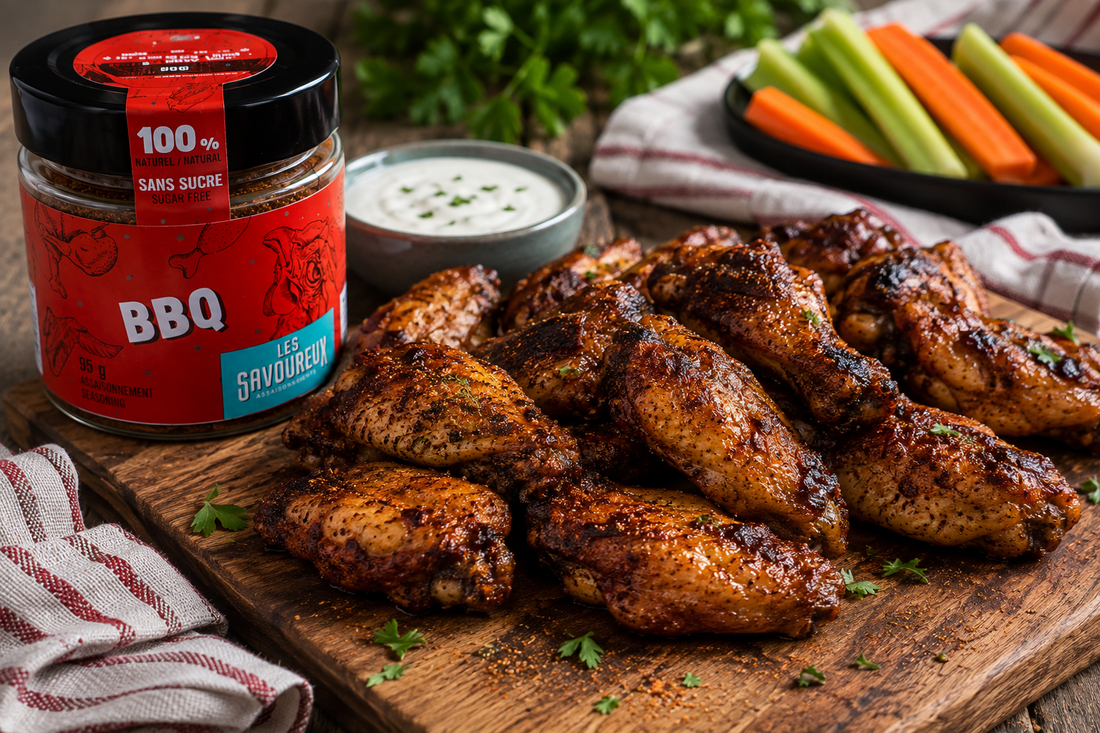 Crispy BBQ Chicken Wings