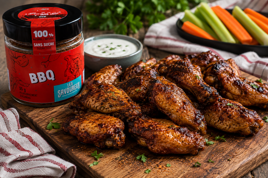 Crispy BBQ Chicken Wings