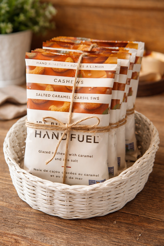 Salted Caramel Cashews 40g – 6 Pack Bundle