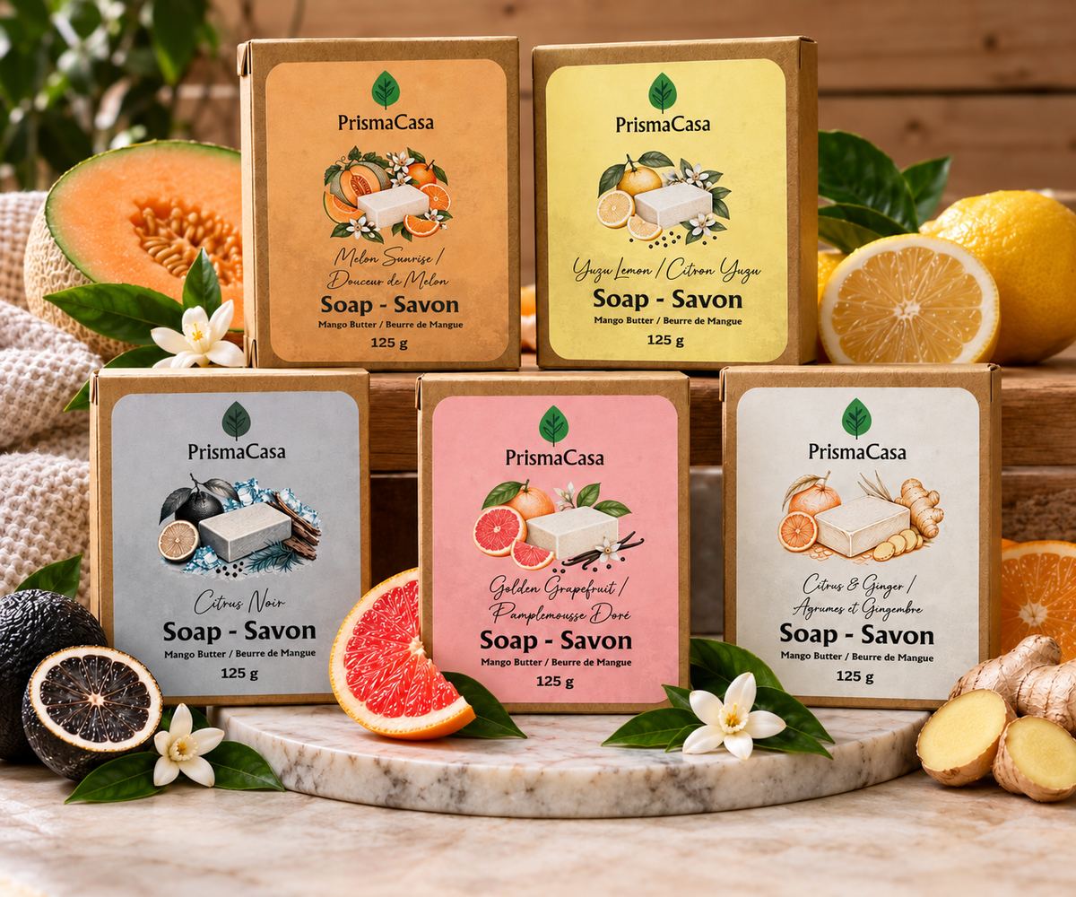 Citrus Collection Bundle (5 bars of soaps)