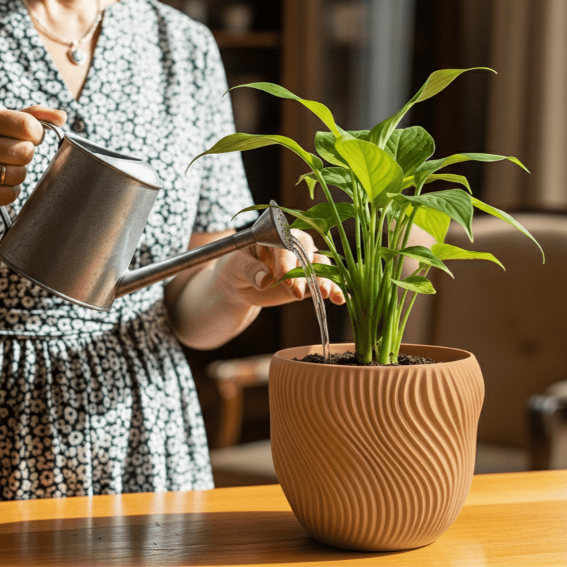 Modern Wave Planter – 3D Printed Plant Pot by Charles Regaud Design