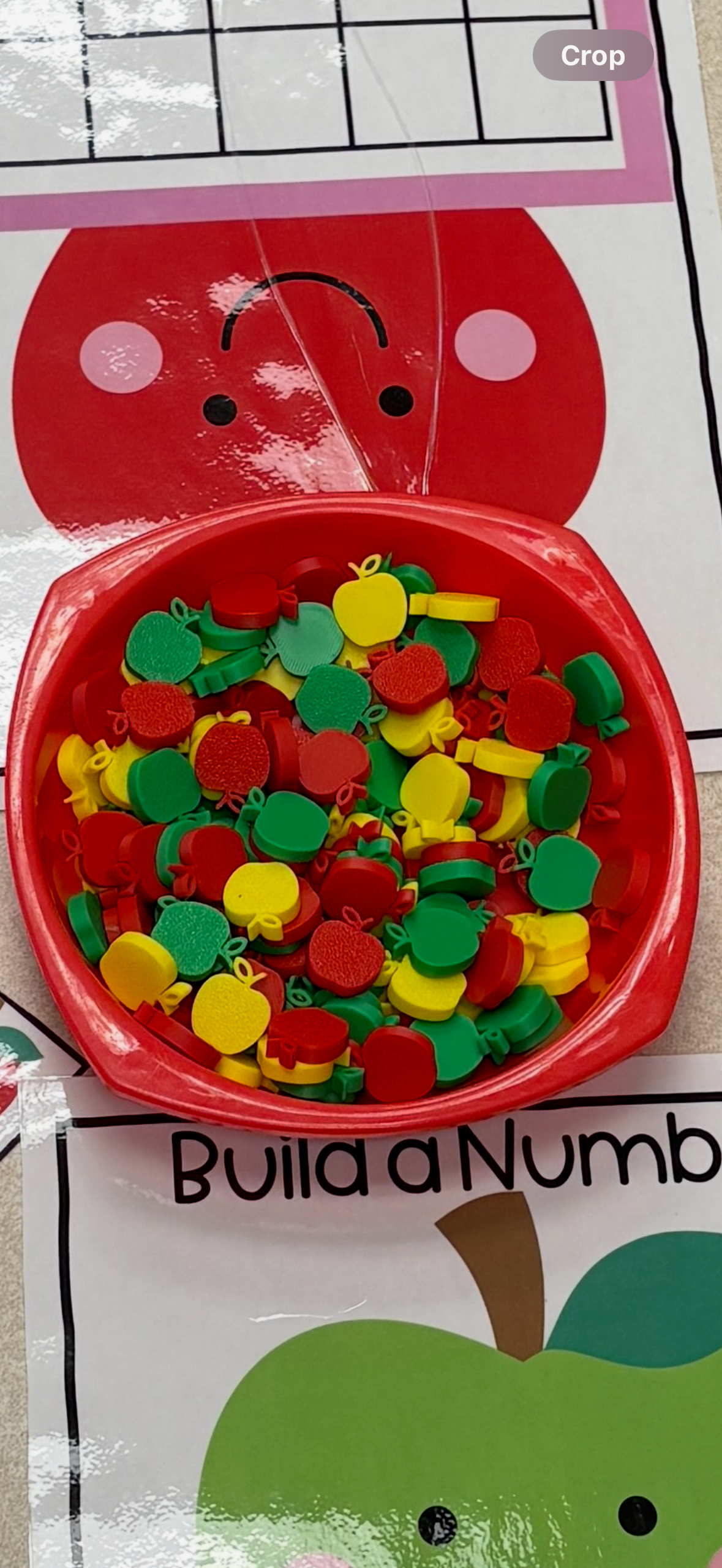 Apple Classroom Manipulatives – Pack of 50