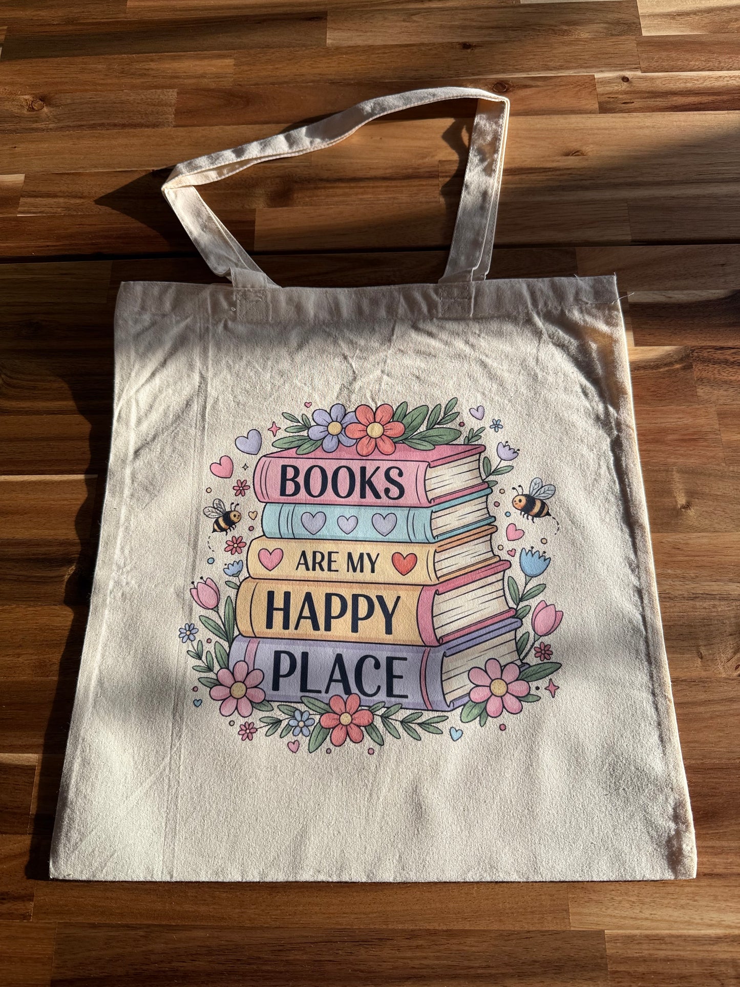 Sac fourre-tout pour amoureux des livres – « Les livres sont mon havre de paix »