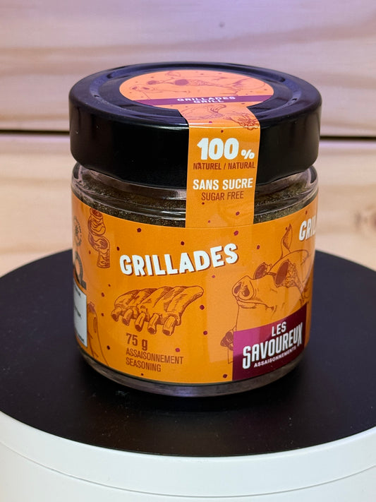Les Savoureux - Assaisonnement pour grillades - 75 g