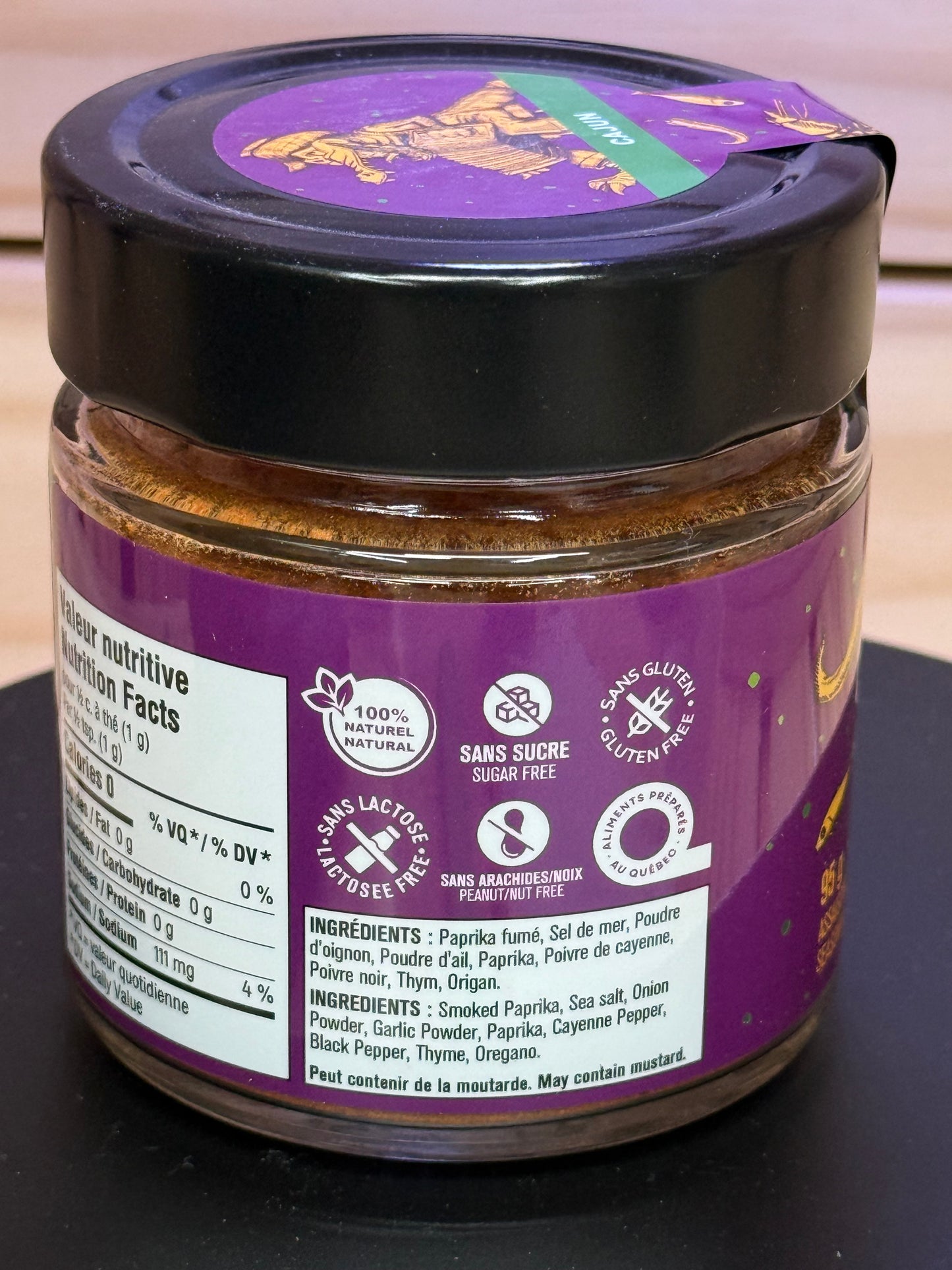 Les Savoureux - Cajun Seasoning - 95 g