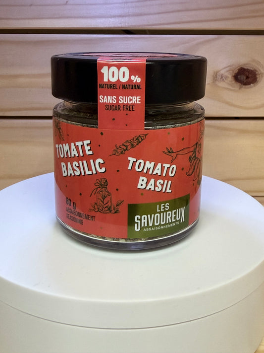 Les Savoureux - Tomate Basilic - 80 g