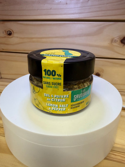 Les Savoureux - Sel & Poivre Citronné - 85g