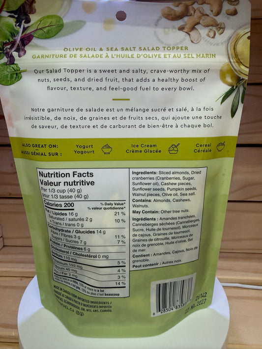 Handuel - Graine à salade - Huile d'olive et sel de mer - 150g