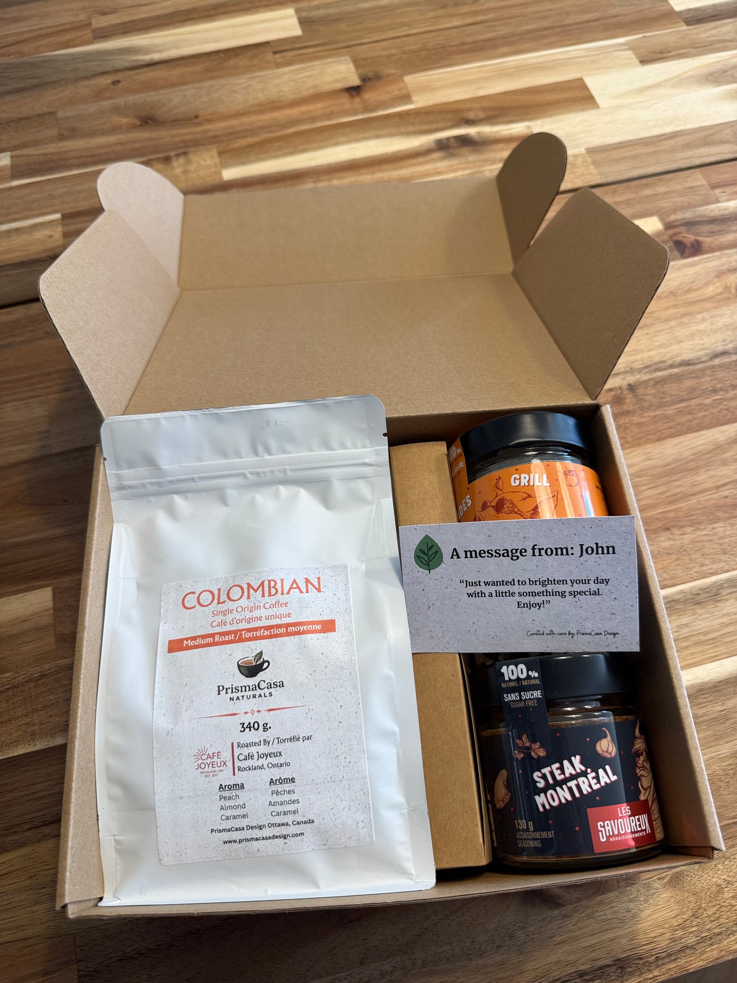 PrismaCasa Curated Gift Box - Gourmet Box