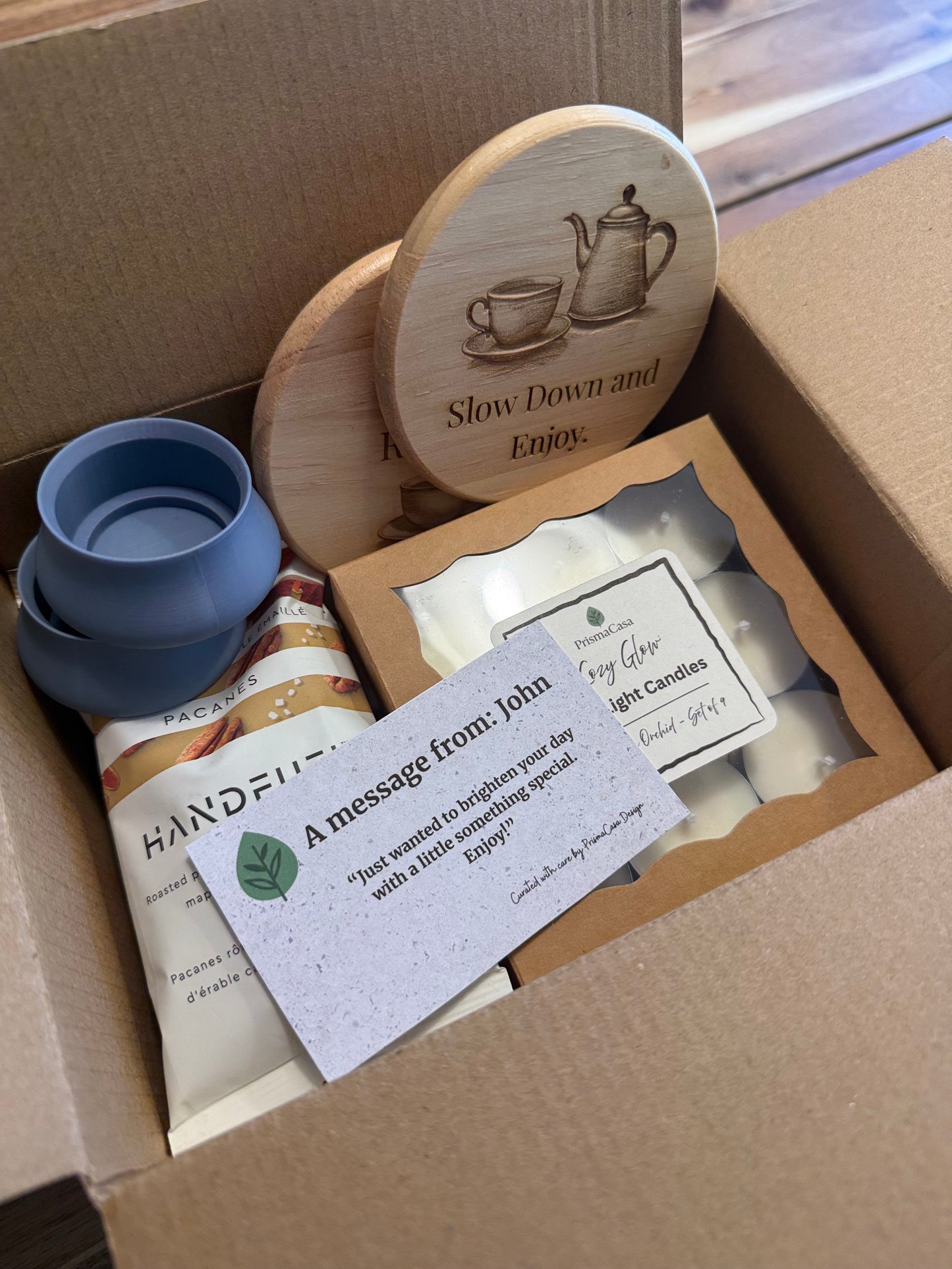 PrismaCasa Curated Gift Box - Sip. Relax. Repeat