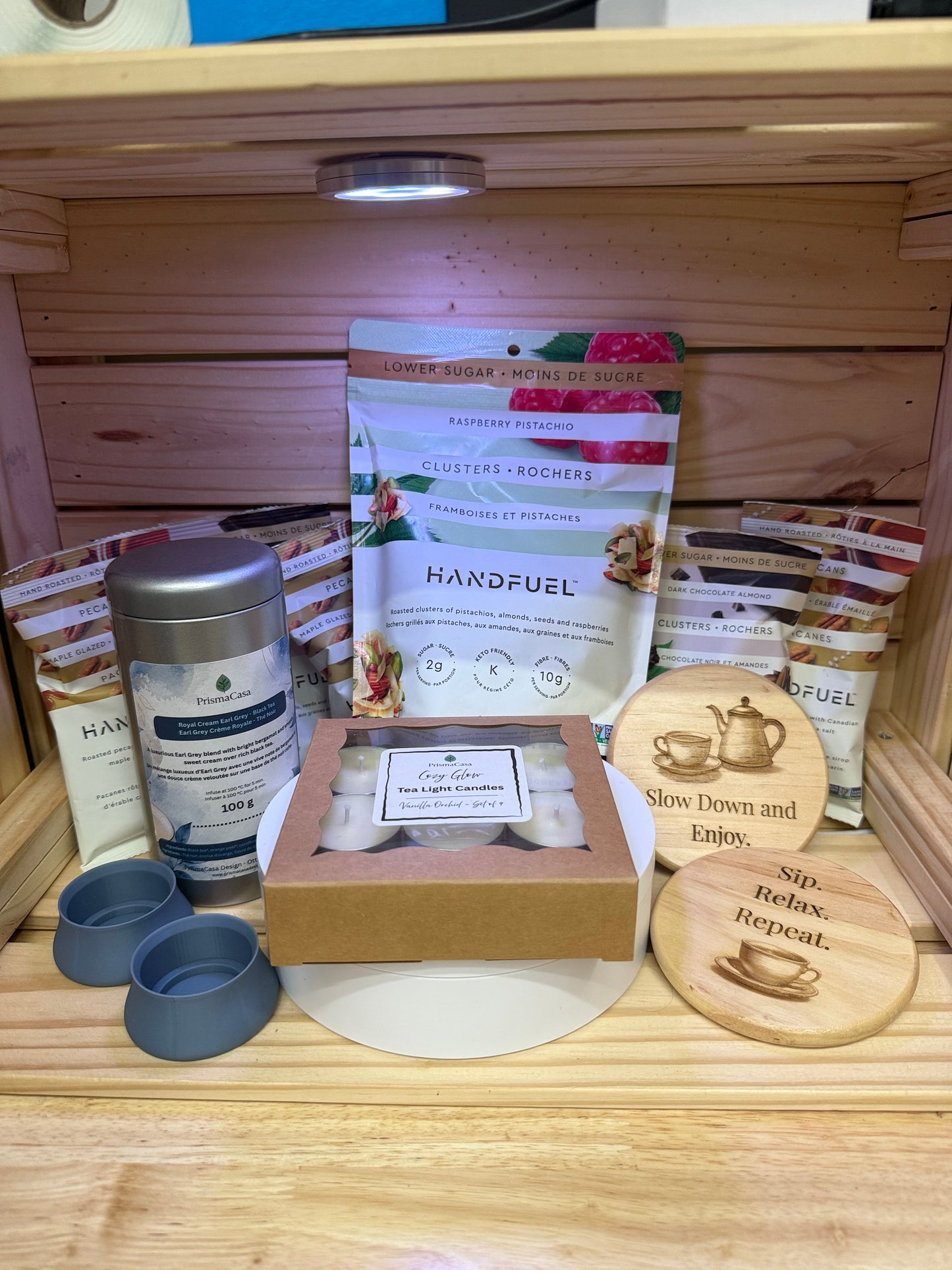 PrismaCasa Curated Gift Box - Sip. Relax. Repeat