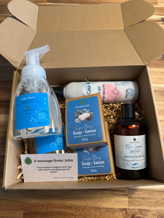 PrismaCasa Curated Gift Box - Sugar Berry Gift Box