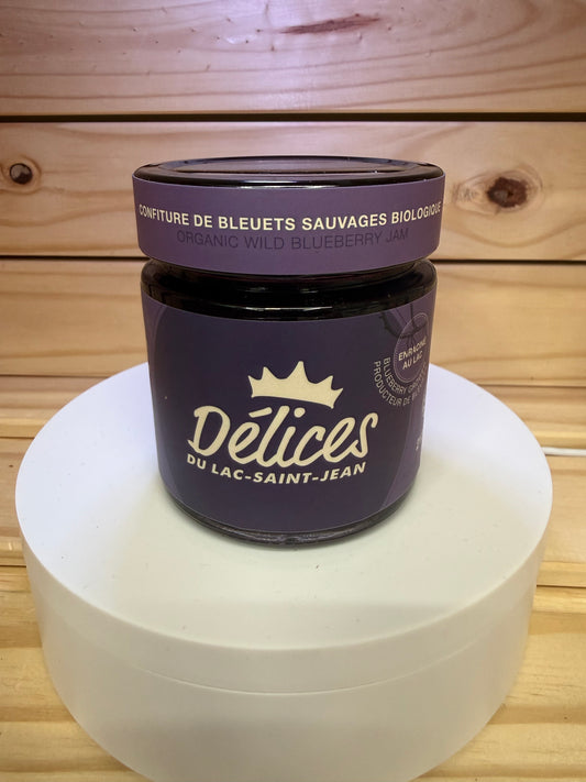 Délices du Lac-Saint-Jean - Confiture de bleuets sauvages biologiques