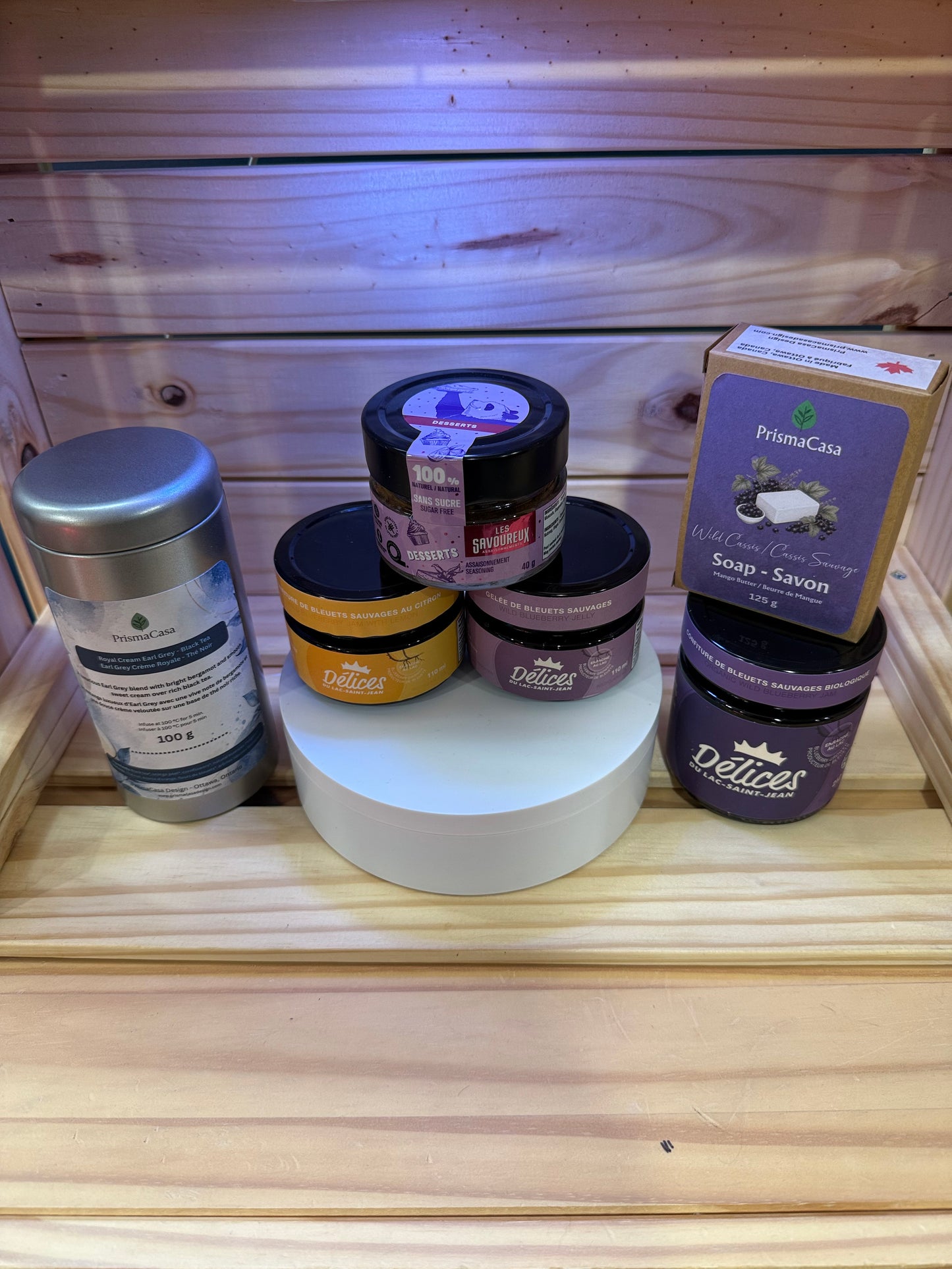 PrismaCasa Curated Gift Box - Wild Blueberry Gift Box