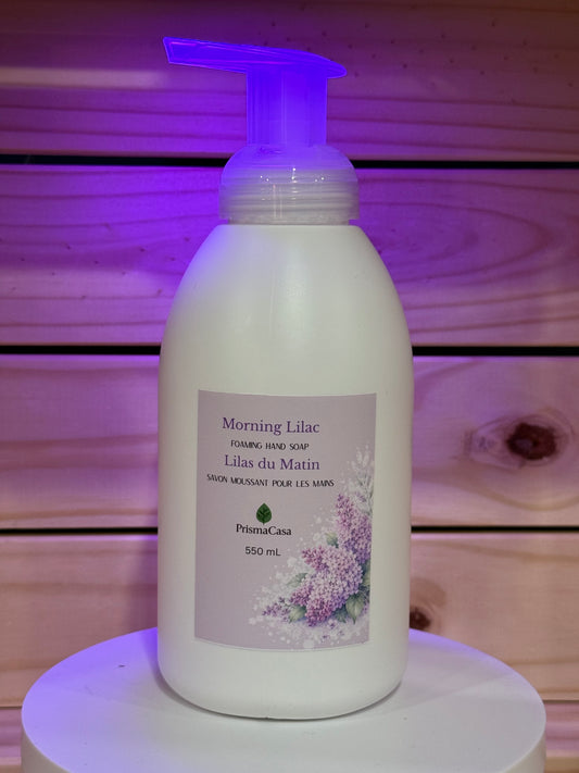 Bouteille de savon moussant pour les mains (550 ml)