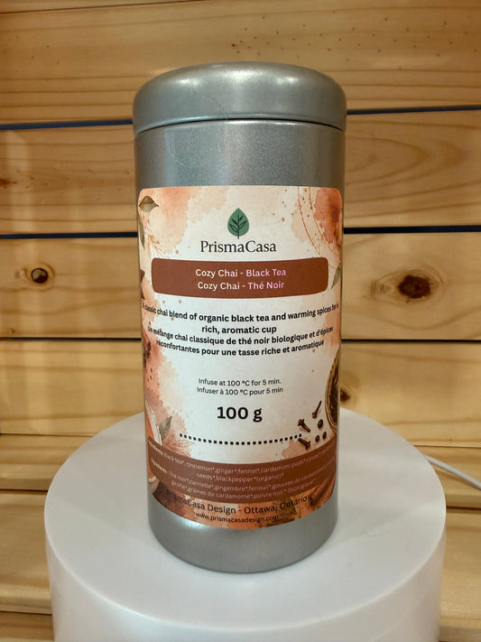 Cozy Chai – Organic Spiced Black Tea