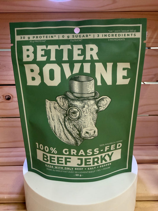 Better Bovine – 100% Grass-Fed Beef Jerky | 50 g