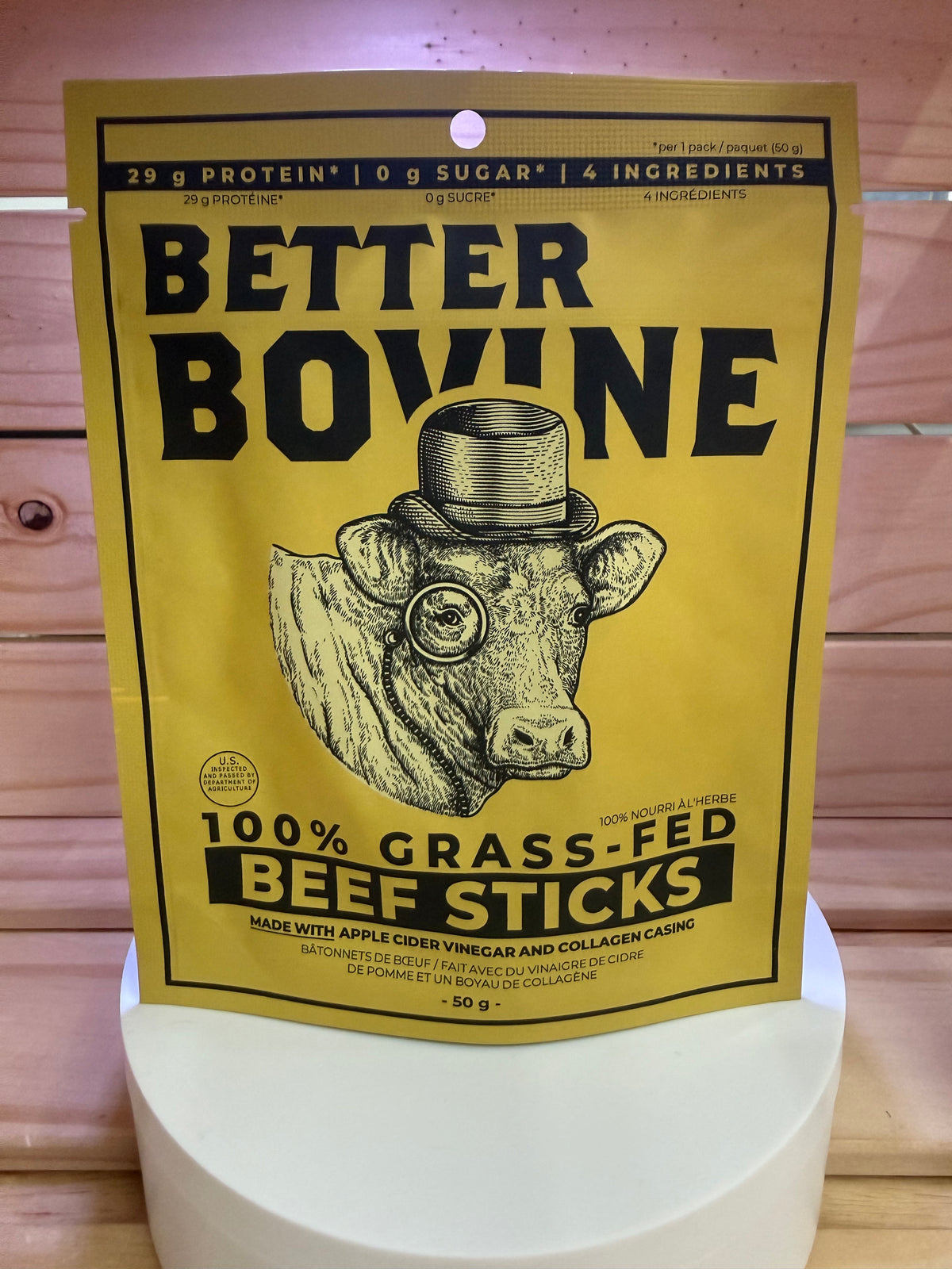 Better Bovine – 100% Grass-Fed Beef Sticks – 50g