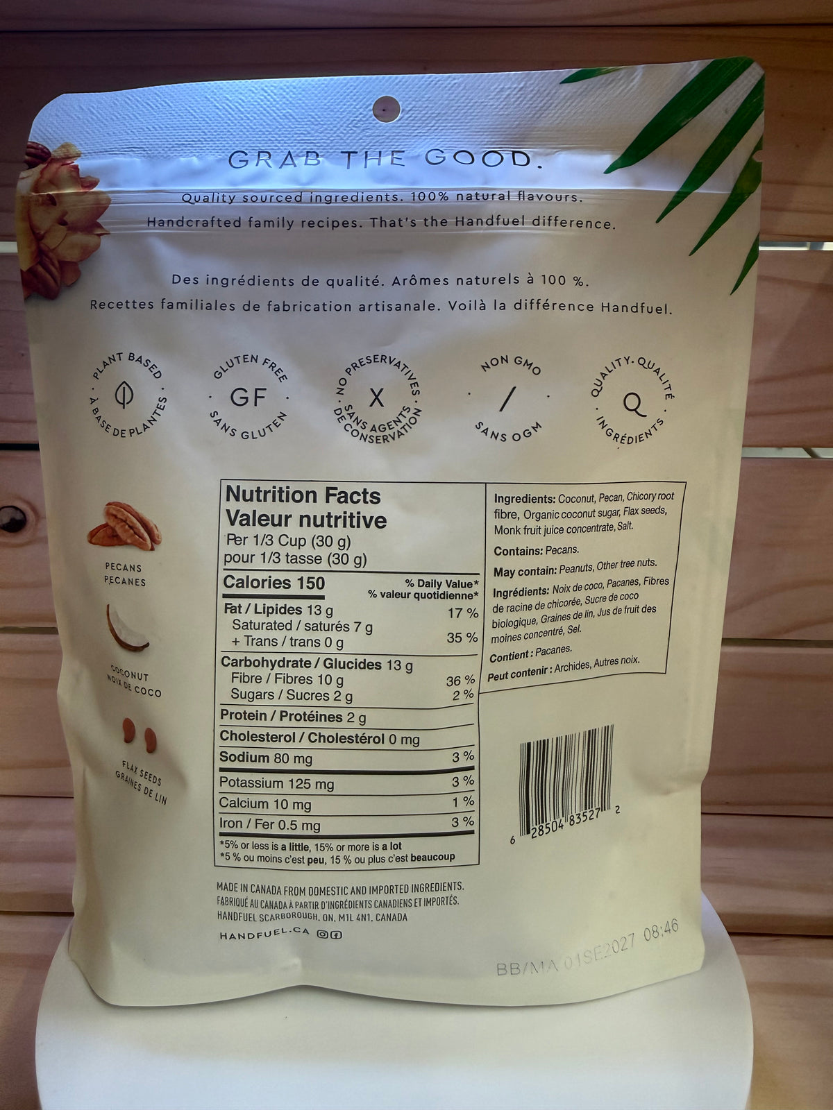 Handfuel - Coconut Clusters - 120g