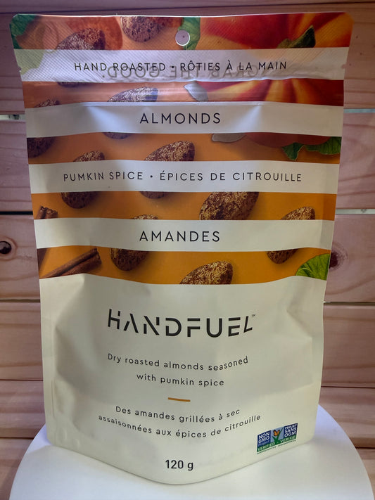 Handfuel - Amandes à la citrouille épicée - 120g