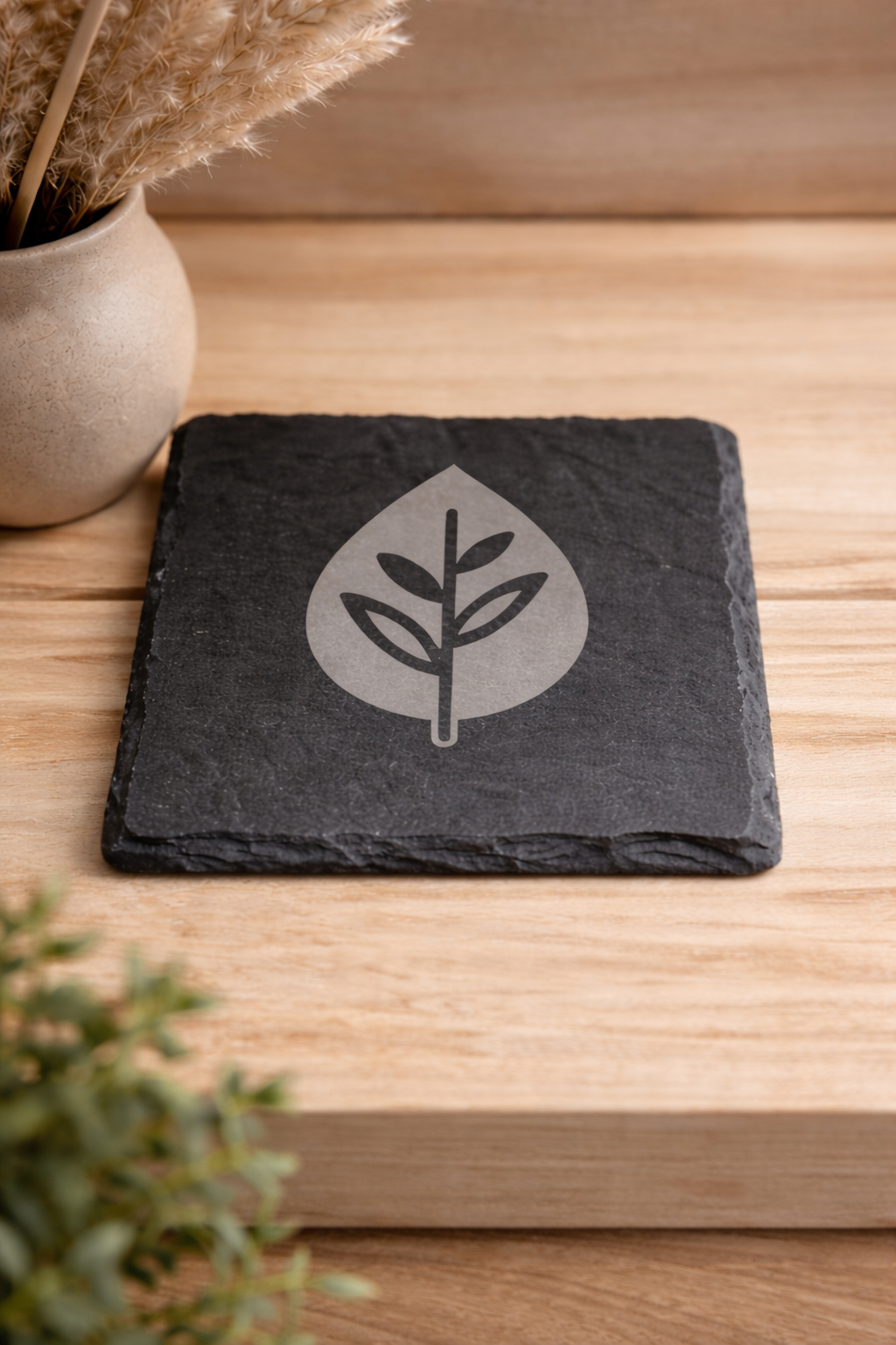 The Cozy Collection – Slate Coaster Set (Set of 4)