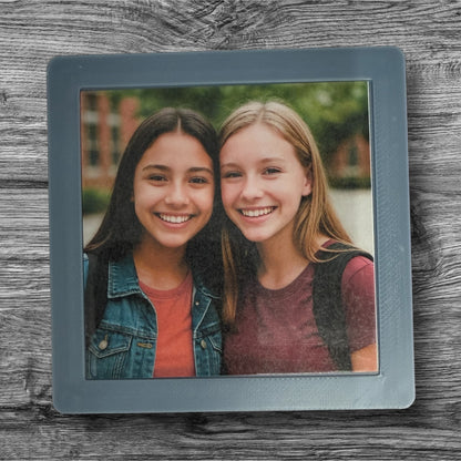 Magnetic Photo Frame with Custom Picture Print – Collectible Locker Decor (20% off when you buy 2 or more)