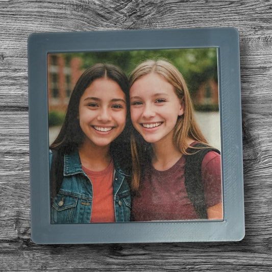 Magnetic Photo Frame with Custom Picture Print – Collectible Locker Decor (20% off when you buy 2 or more)