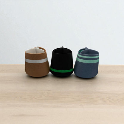 Modern 3D Printed Pen Holder with Compartments