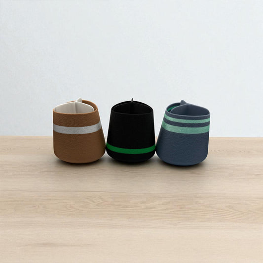 Modern 3D Printed Pen Holder with Compartments