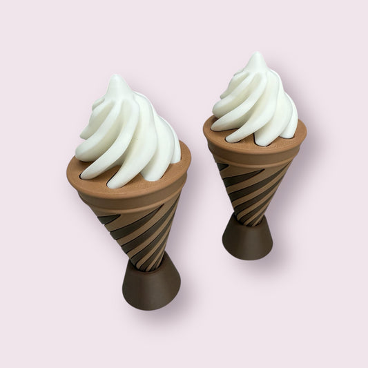 🍦💫 The Ice Cream Cone Fidget – A Swirly Treat for Your Hands! 💫🍦
