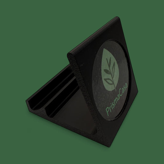 Sleek Black Phone Stand – Modern & Practical